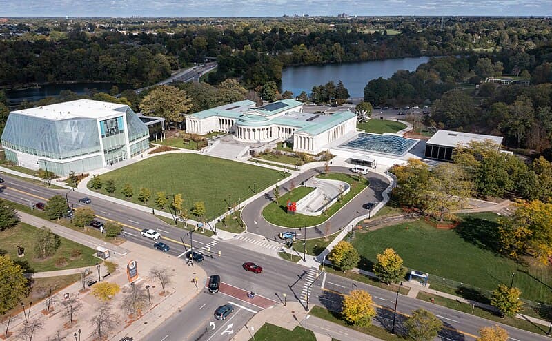 Albright-Knox Art Gallery museum in Buffalo, United States