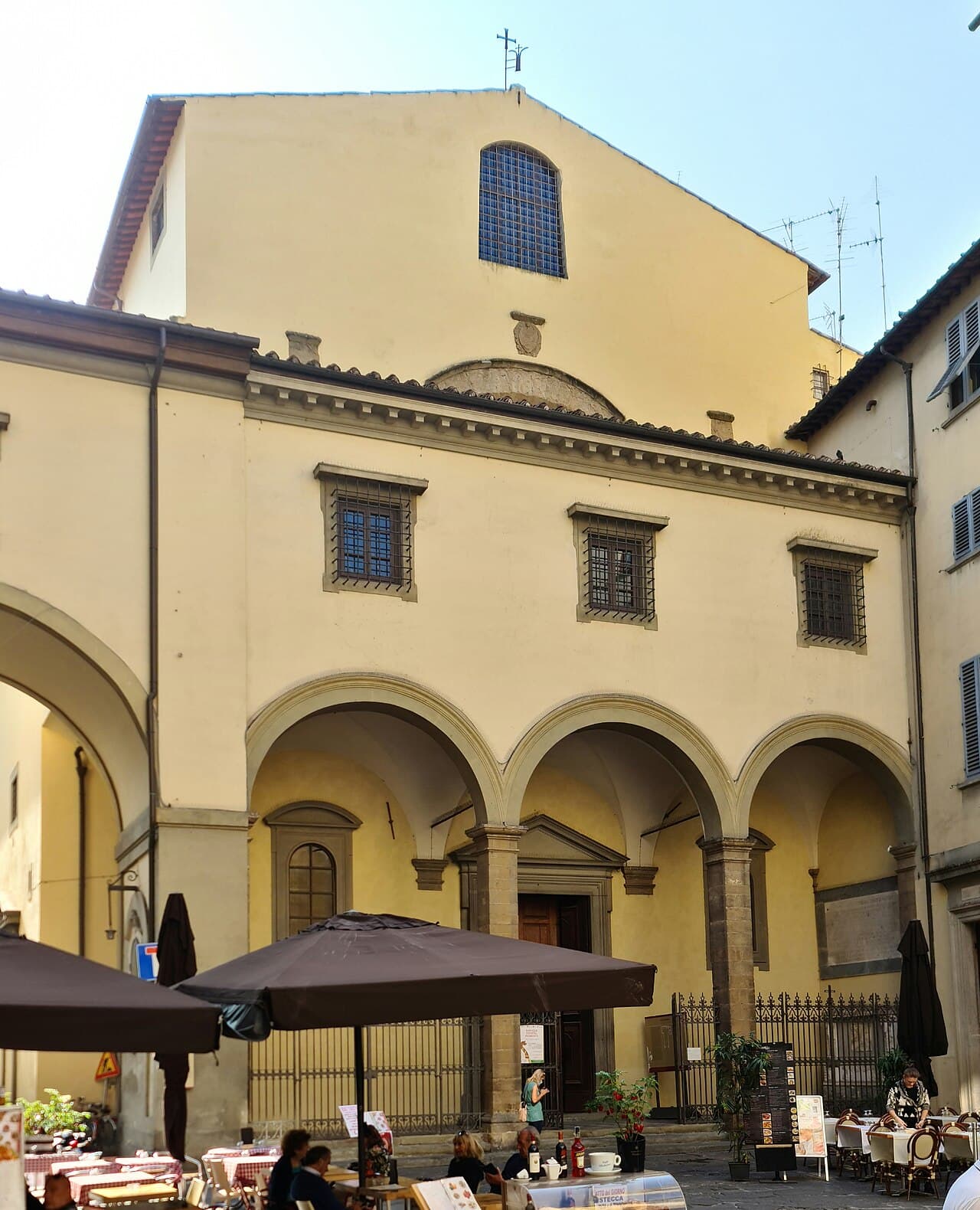 Santa Felicita museum in Florence, Italy