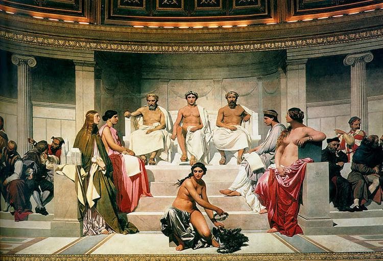 Hémicycle (central section) by Paul Delaroche