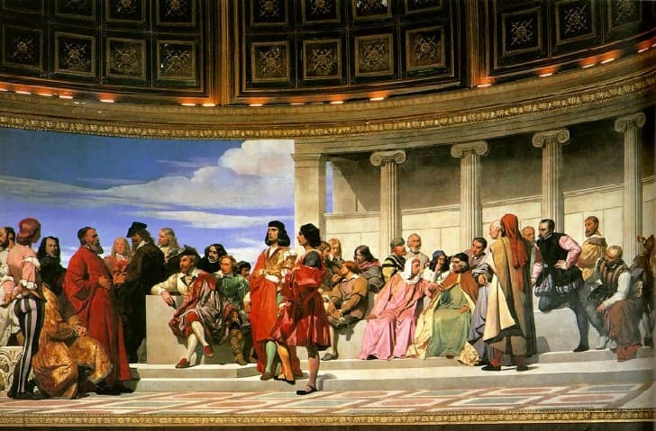 Hémicycle (section 2) by Paul Delaroche