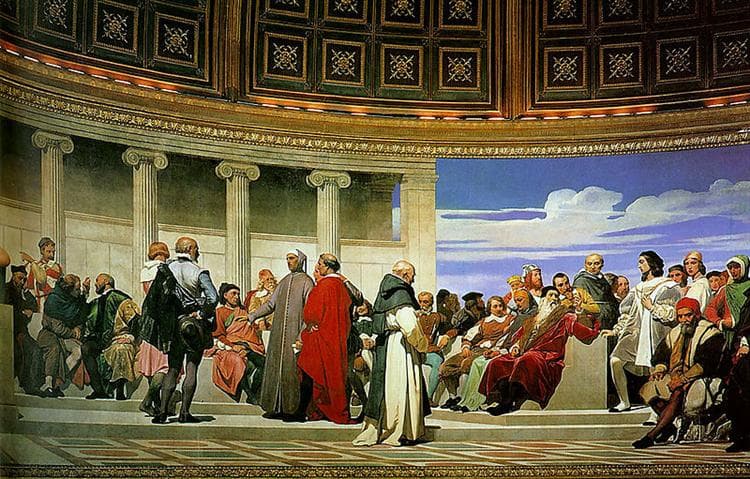 Hémicycle (section 3) by Paul Delaroche