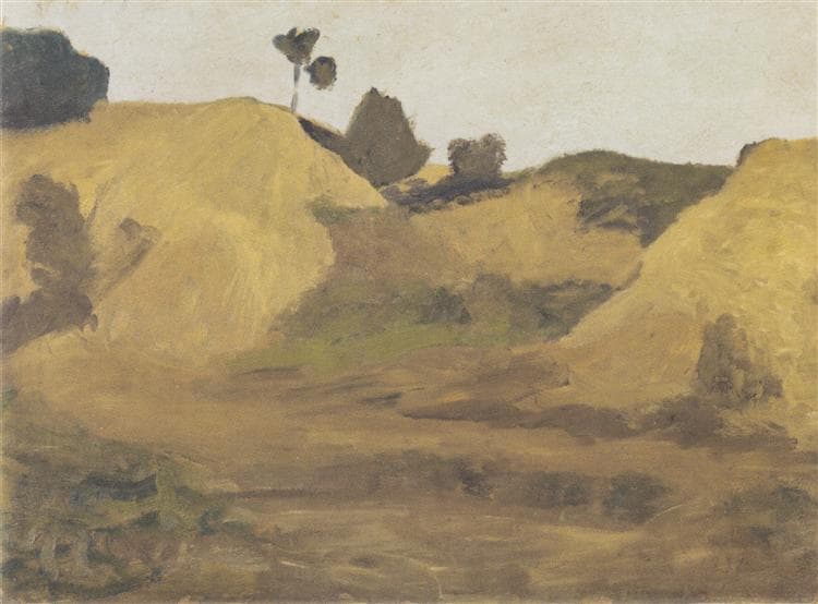 Sand pit at Weyersberg by Paula Modersohn-Becker