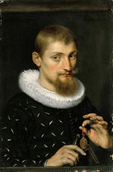 Portrait of a Man, Possibly an Architect or Geographer by Peter Paul Rubens