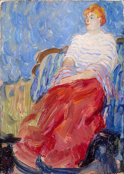 Portrait of the Artist's Sister, Suzanne Dufy by Raoul Dufy