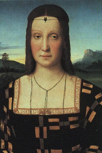 Portrait of Elizabeth Gonzaga by Raphael