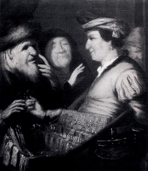 The Sense Of Sight by Rembrandt van Rijn