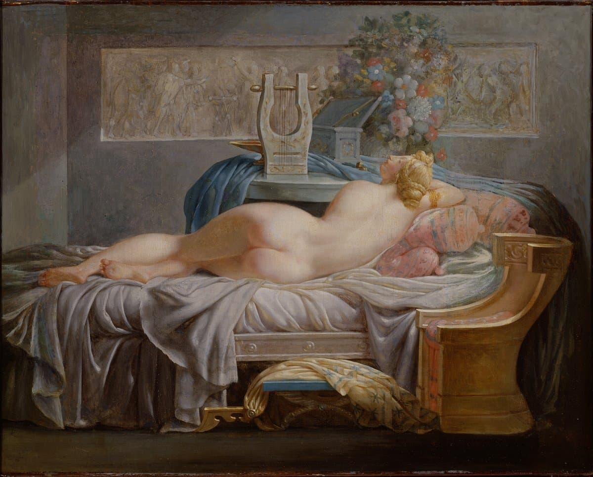 Sapho by Théodore Chassériau