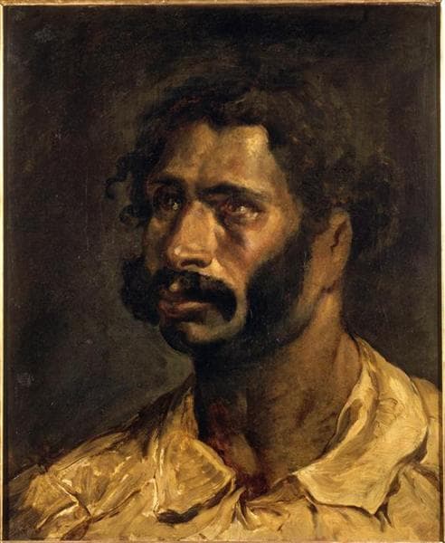 Portrait of the Carpenter of The Medusa by Théodore Géricault