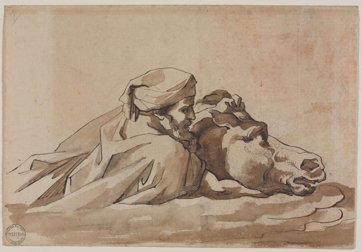 Study of a Man by Théodore Géricault