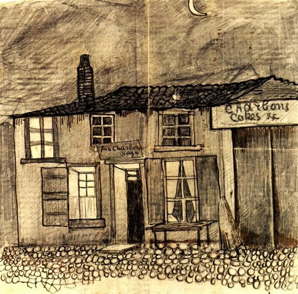 “Au Charbonnage” Café by Vincent van Gogh at Van Gogh Museum