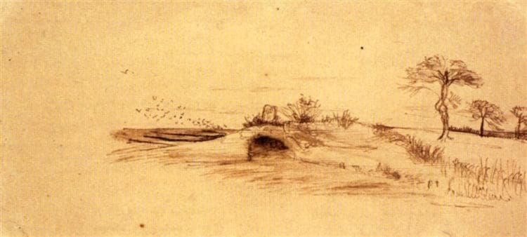 The Cave of Machpelah by Vincent van Gogh