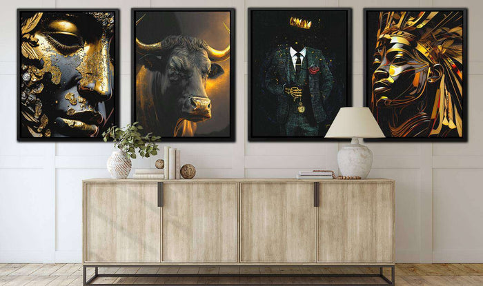 Art for Living Room Walls: A Fusion of Functionality and Aesthetics - Luxury Wall Art