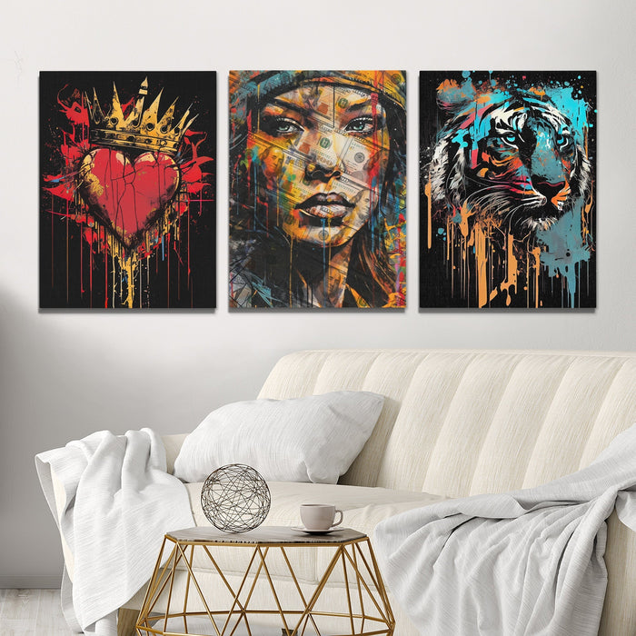Canvas Pop Art: A Visual Explosion of Color, Culture, and Iconography - Luxury Wall Art