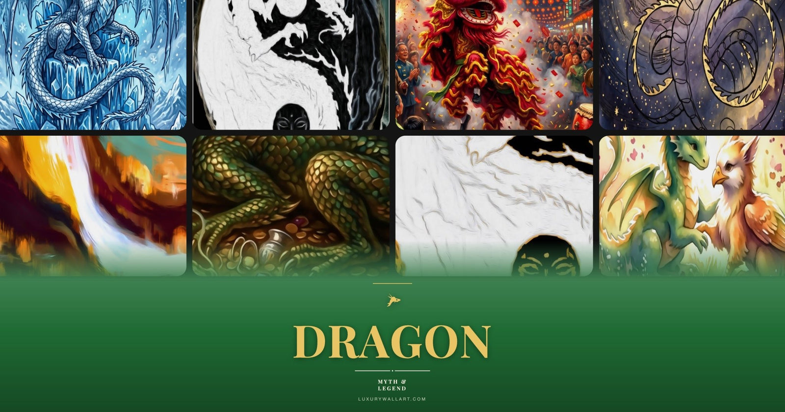 Dragon Art: Symbolism, History, and Cultural Meaning - Luxury Wall Art
