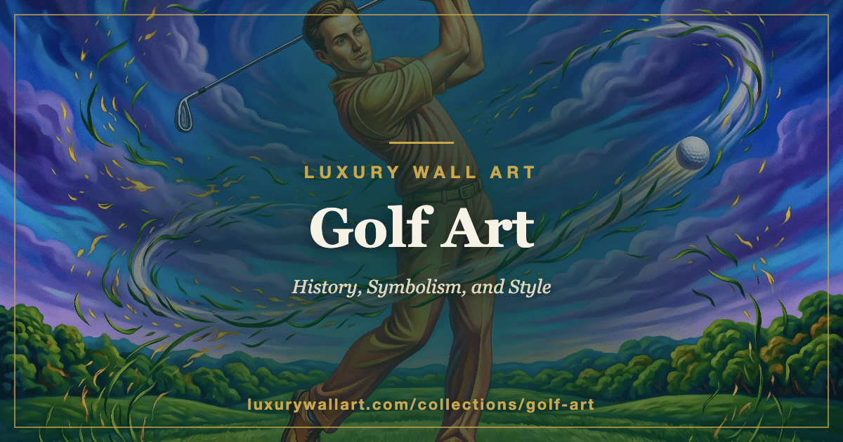 Golf Art: History, Symbolism, and Style - Luxury Wall Art