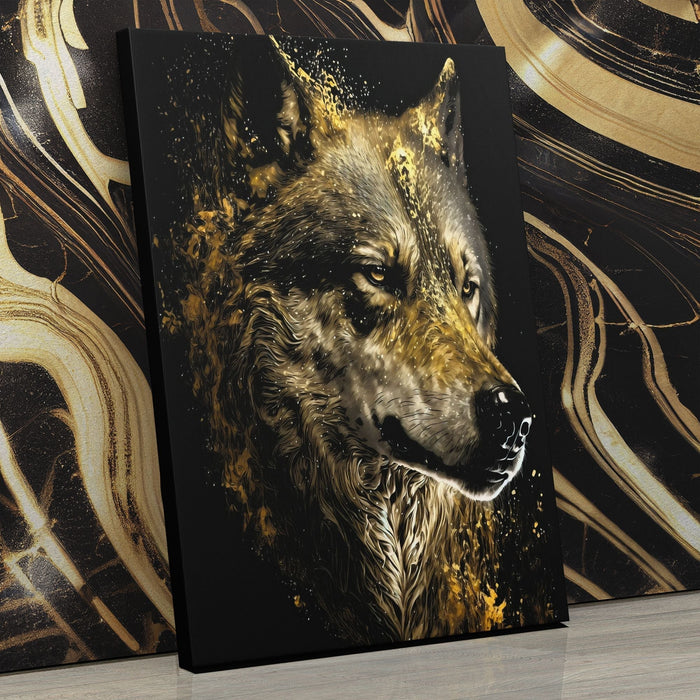 Paintings of the Wolf: An Artistic Tribute to Nature's Majesty - Luxury Wall Art