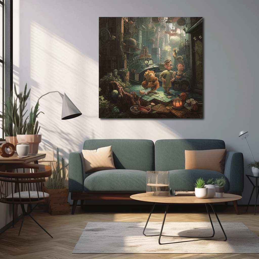 Transform Your Living Room Walls with Art: An Expert Guide - Luxury Wall Art