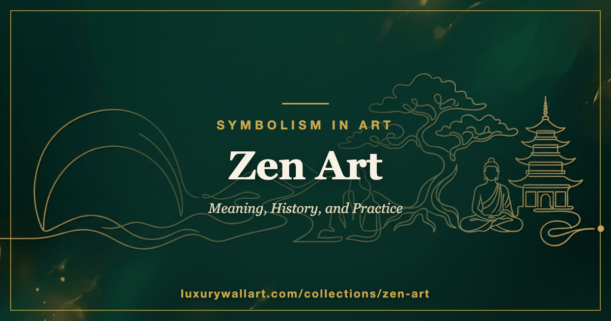 Zen Art: Symbolism, History, and Meaning - Luxury Wall Art