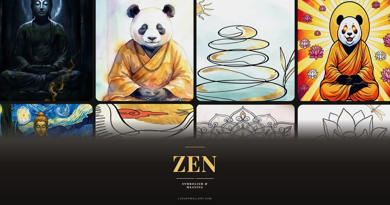 Zen Art: Symbolism, History, and Meaning - Luxury Wall Art