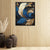 Blue, Gold, and White Art Collection - Luxury Wall Art