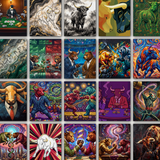Bull Paintings