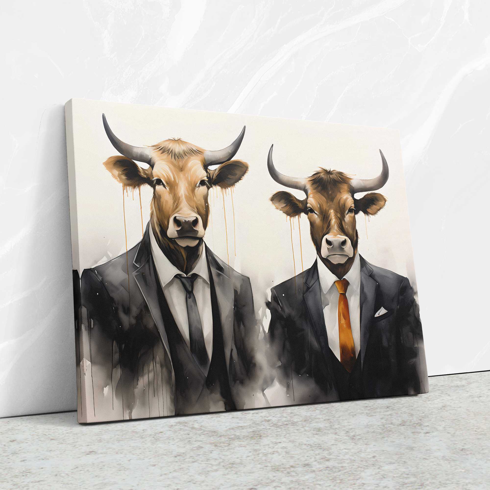 Bull Paintings