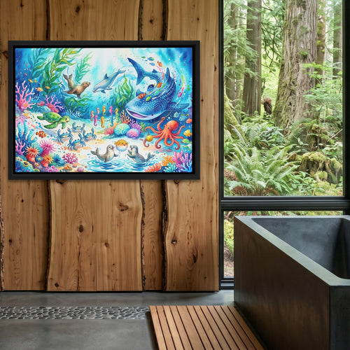 Coastal Bathroom Wall Art