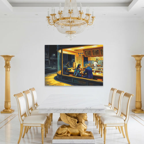Gold Living Room Wall Art