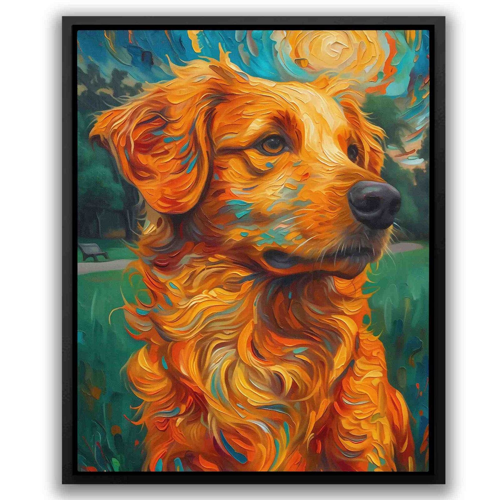 Golden Retriever Paintings