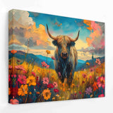 Highland Cow Art