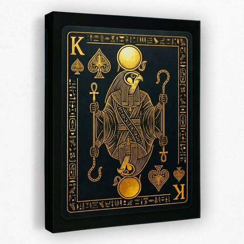King of Spades Poker Card Wall Art