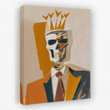 Rustic Skull King Office Decor