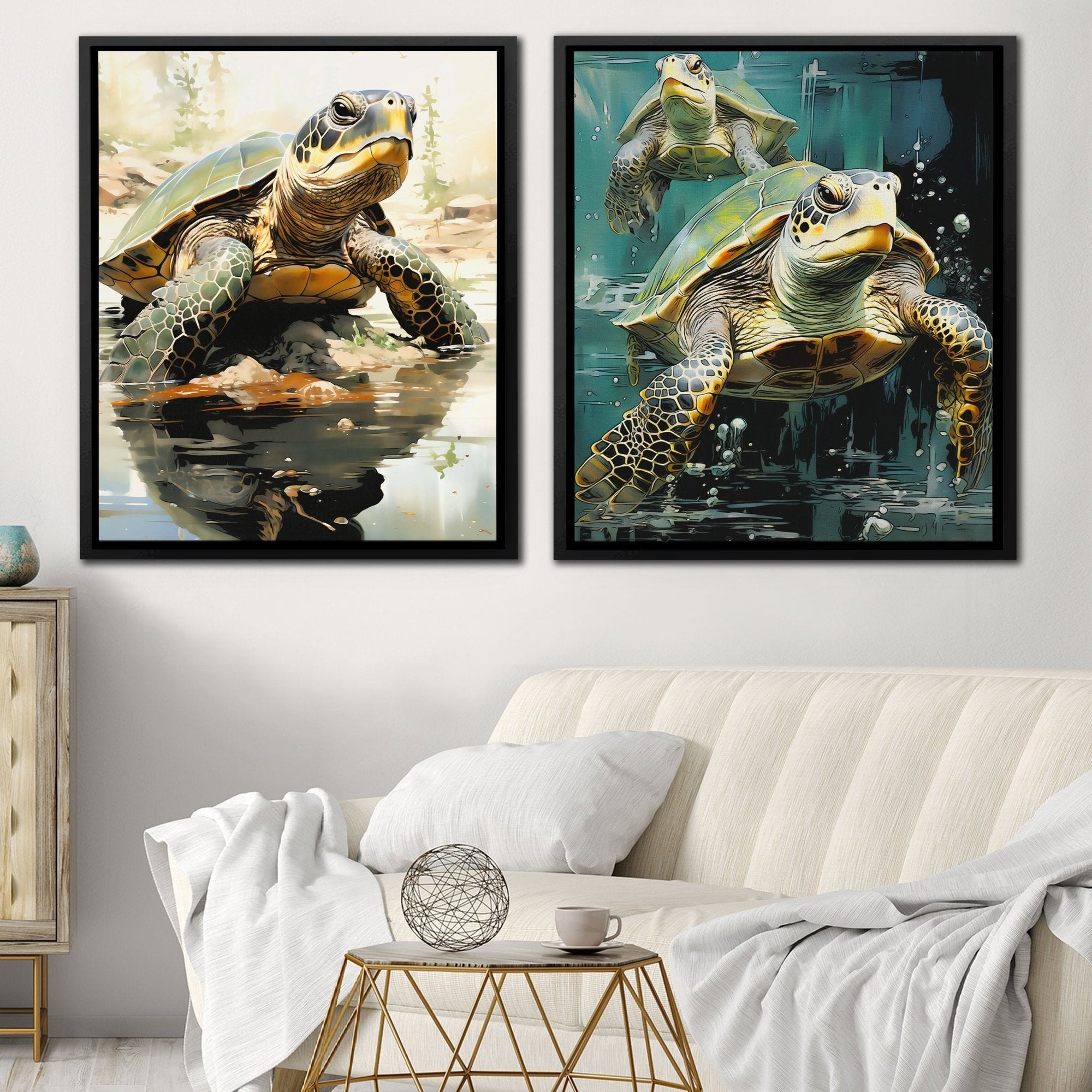 Turtle Paintings