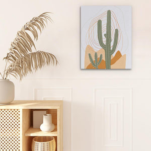 a potted plant sitting on top of a wooden shelf