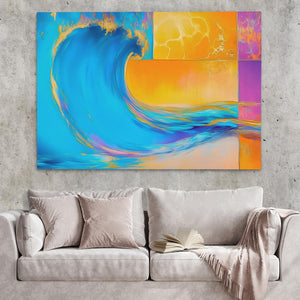 3D Waves - Luxury Wall Art
