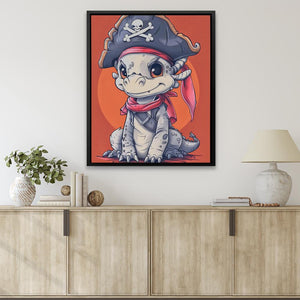 a picture of a cartoon animal wearing a pirate hat