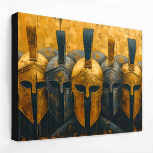 a painting of a group of roman soldiers