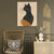 Figurative Feline Elegant Cat Art - Luxury Wall Art 