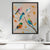 Birds in Wonderland: Colorful Bird Canvas Art - Luxury Wall Art 