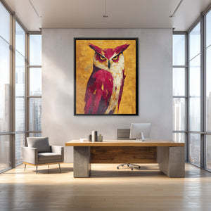 Amber Sentinel - Luxury Wall Art
