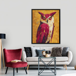 Amber Sentinel - Luxury Wall Art