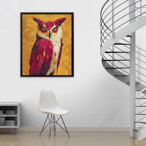 Amber Sentinel - Luxury Wall Art