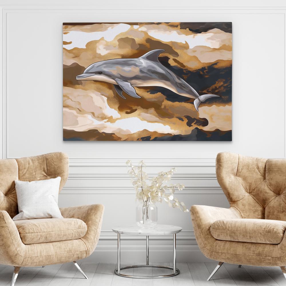 Amber Wave Dolphin