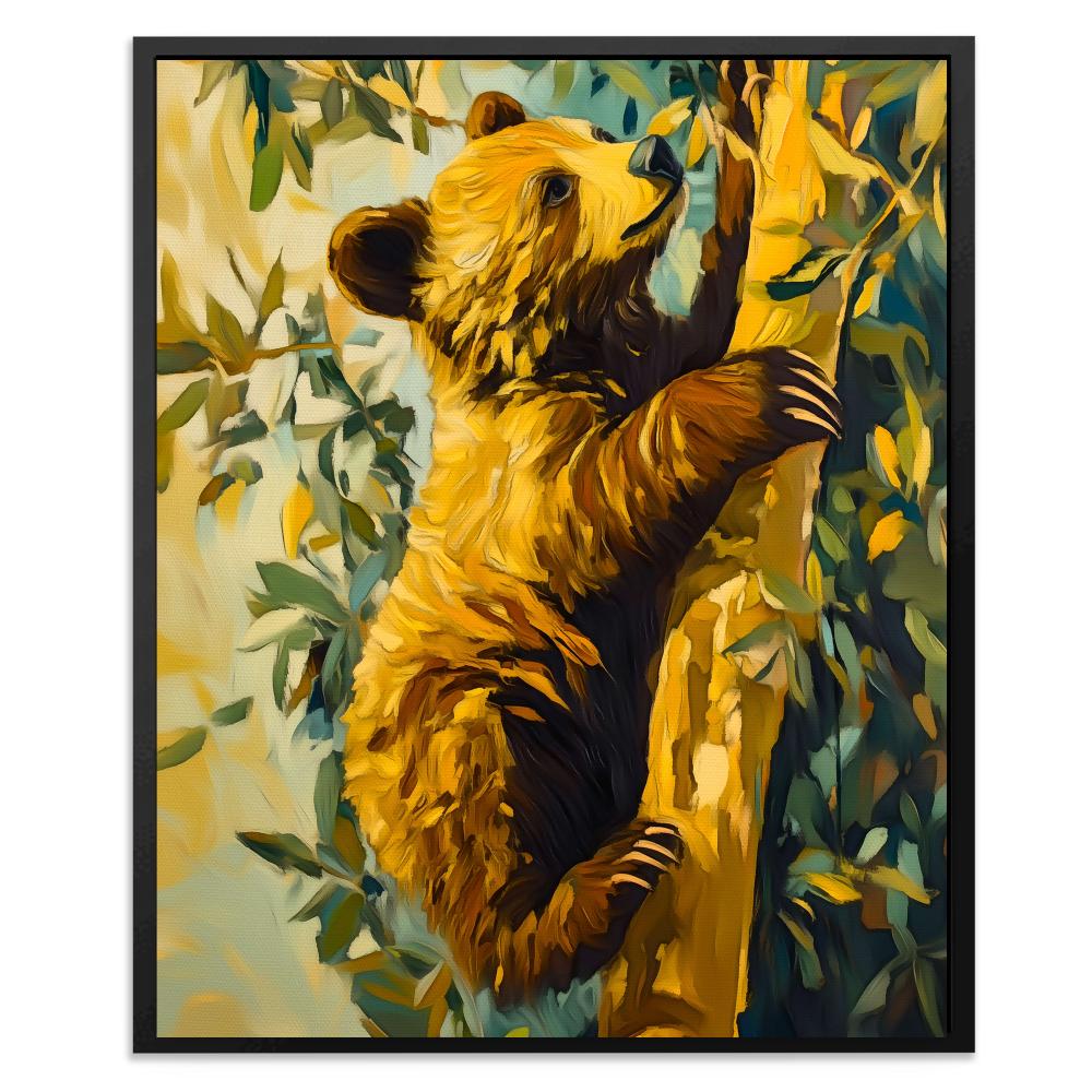 Bear Cub’s Brave Climb