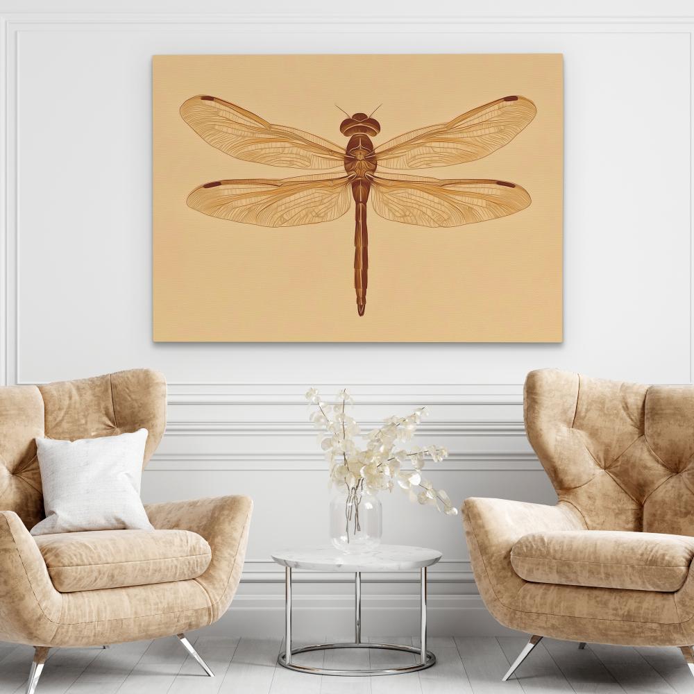 Beige Dragonfly