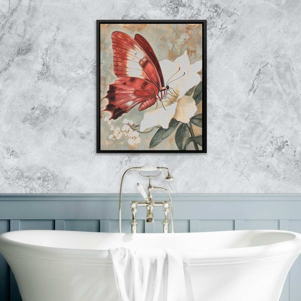 Butterfly’s Graceful Landing