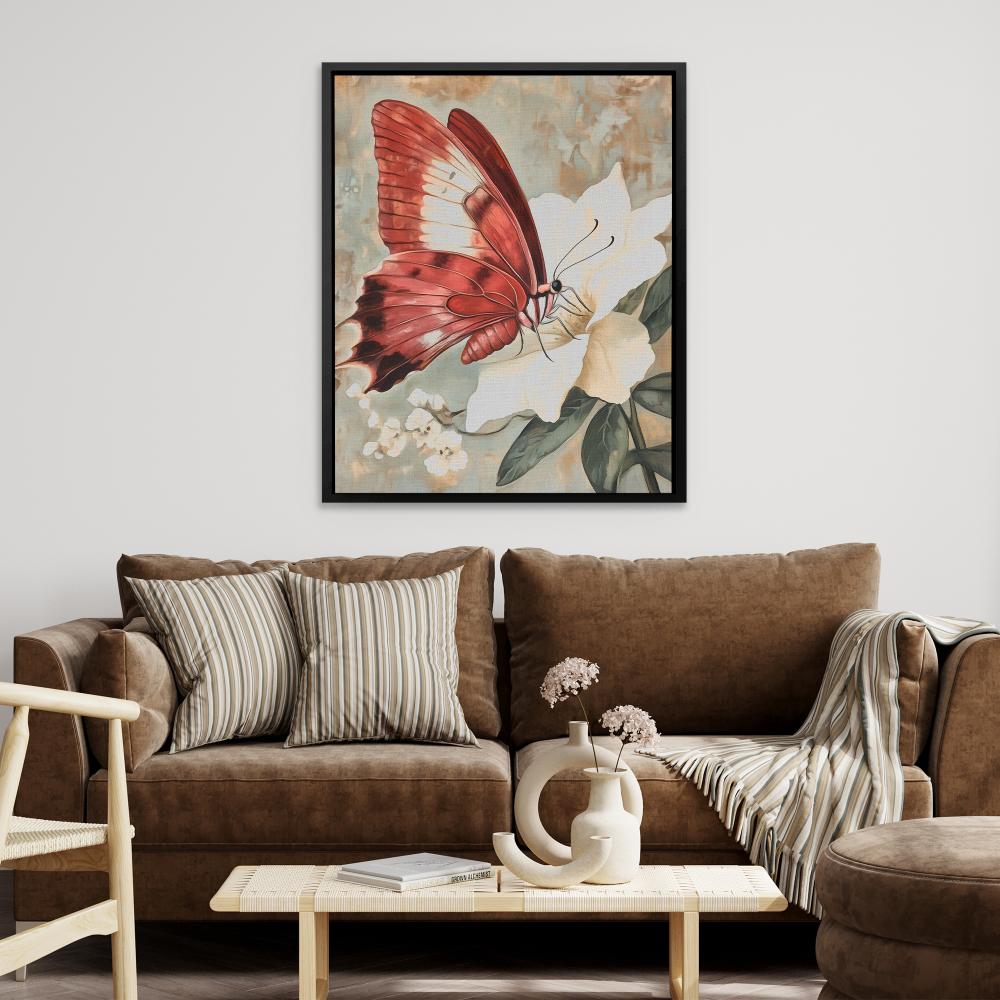 Butterfly’s Graceful Landing