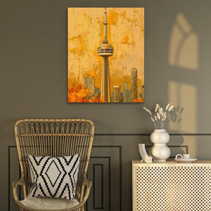 CN Tower in Fall Colors