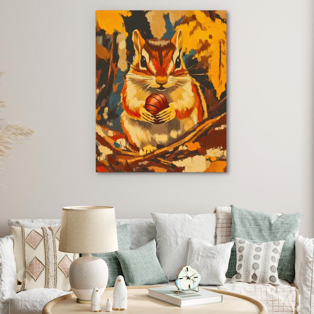 Chipmunk Nut Treasure