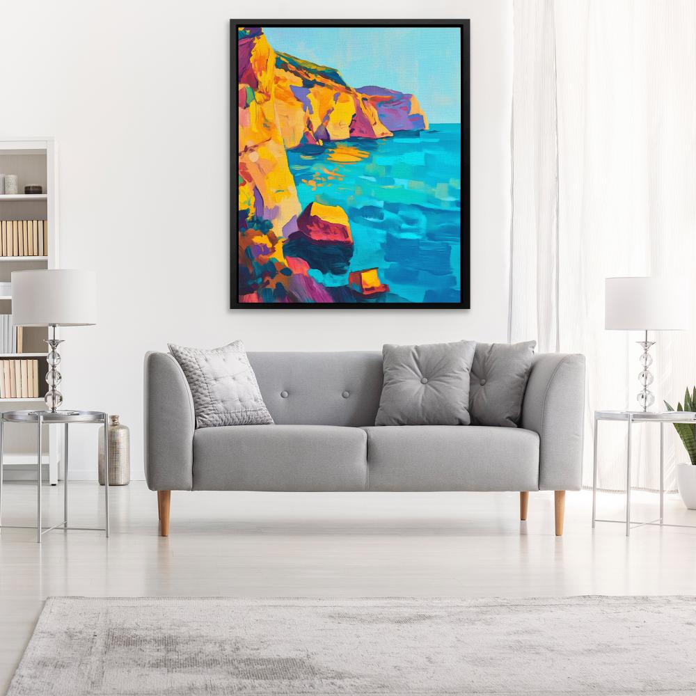 Coastal Sunset Rocks